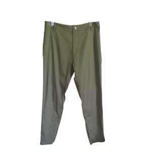 Birddogs Stretch Khakis Hunter Green Straight Leg Slim‎ Size 32x30